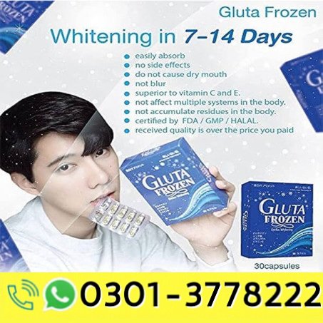 Gluta Frozen Genius Whitening Nano Licaptechnology