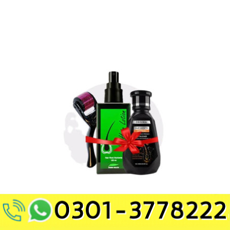 Neo Hair Lotion + Shampo + Derma Roller Best offer