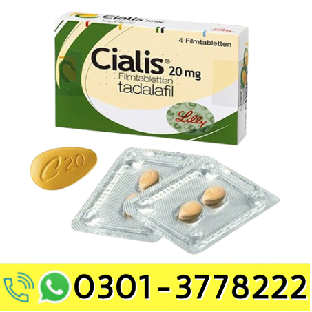 Cialis 20mg 4 Tablets In Pakistan