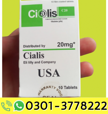 Original Lilly Cialis 20mg Tablets Made in USA