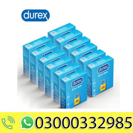 Durex Extra Safe Condoms 3s Thicker And Lubricated Condom total 36 condoms
