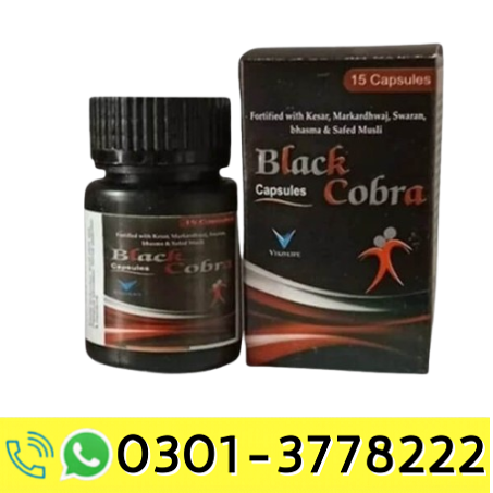 Black Cobra Capsules