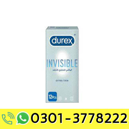 Durex Invisible Extra Thin And Sensitive Condoms 12s