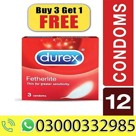 Durex - Fetherlite Condoms Buy 3 Get 1 Free 3S Each