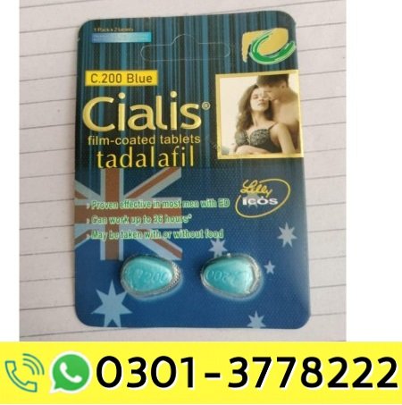 Cialis C200 Blue 2 Tablets