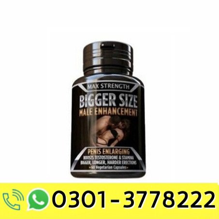 Max Strength Bigger Size Male Enhancement