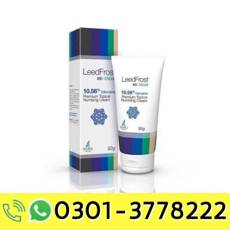 LeedFrost 50mg Numbing Cream 10.56% Lidocaine 