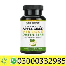 Apple Cider Vinegar Capsules with Green Tea 