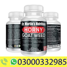 Dr Martin's Nutrition Horny Goat Weed Capsules